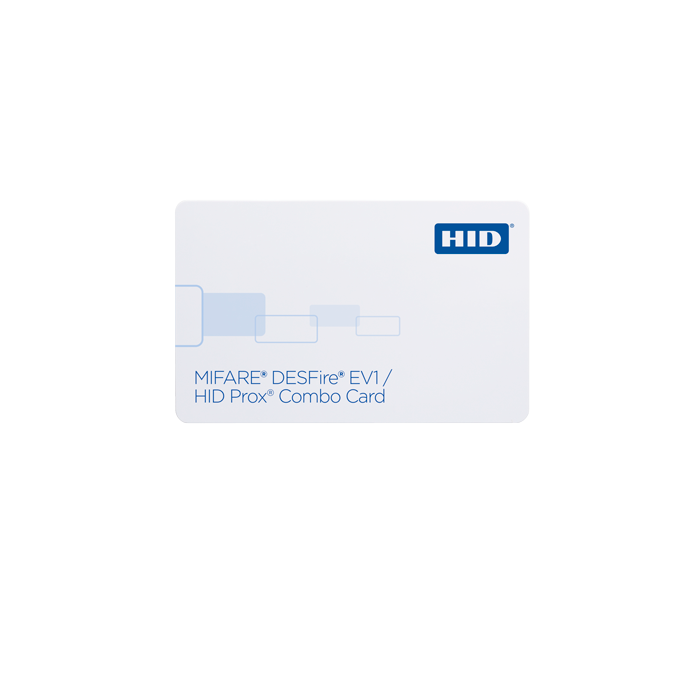 HID 1451 Combination (MIFARE DESFire EV1/Prox) Card