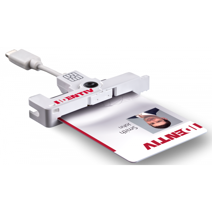 Identiv uTrust SmartFold SCR3500 Contact Smart Card Reader